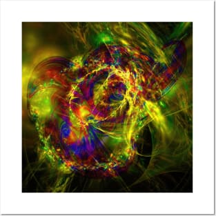 Exploding Universe fractal Posters and Art